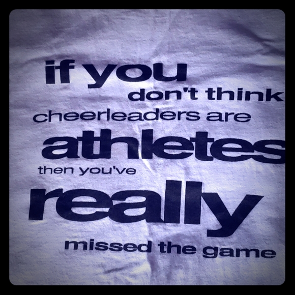 Vintage cheer tshirt - Picture 1 of 4